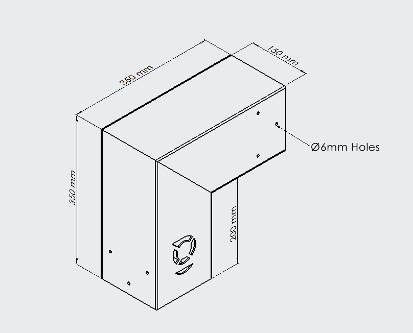 2 Way Corner Bracket (Maxi)