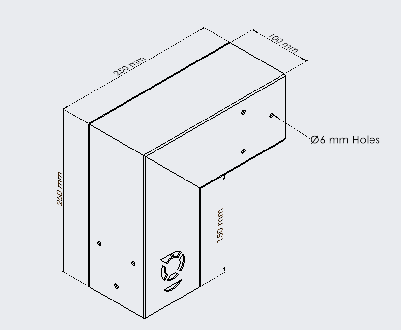 2 Way Corner Bracket (STD)