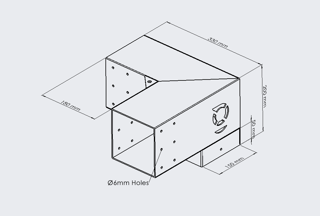 3 Way Corner Bracket (Maxi)