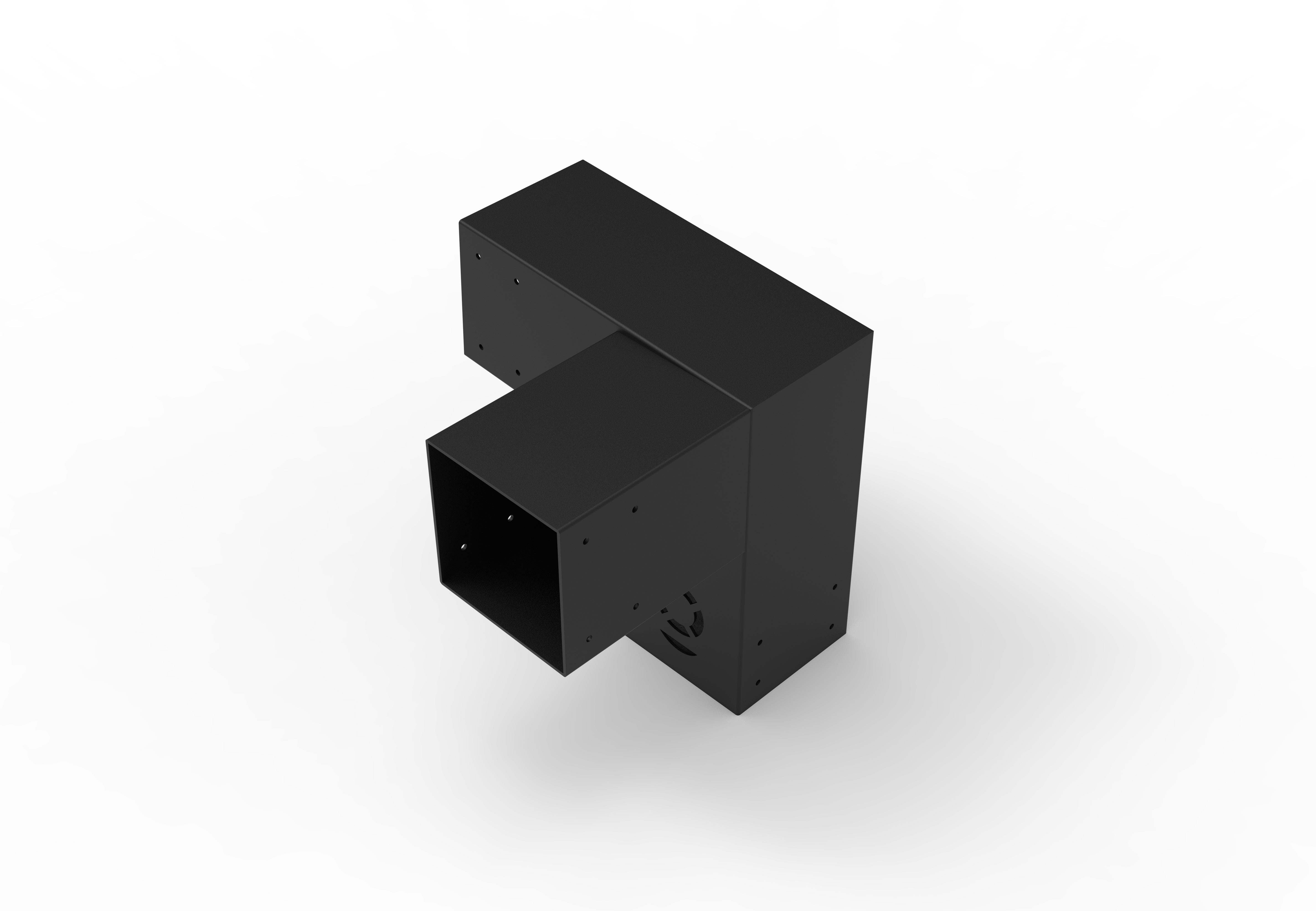 3 WAY CORNER SLOPING BRACKET (LEFT HAND) (MAXI)