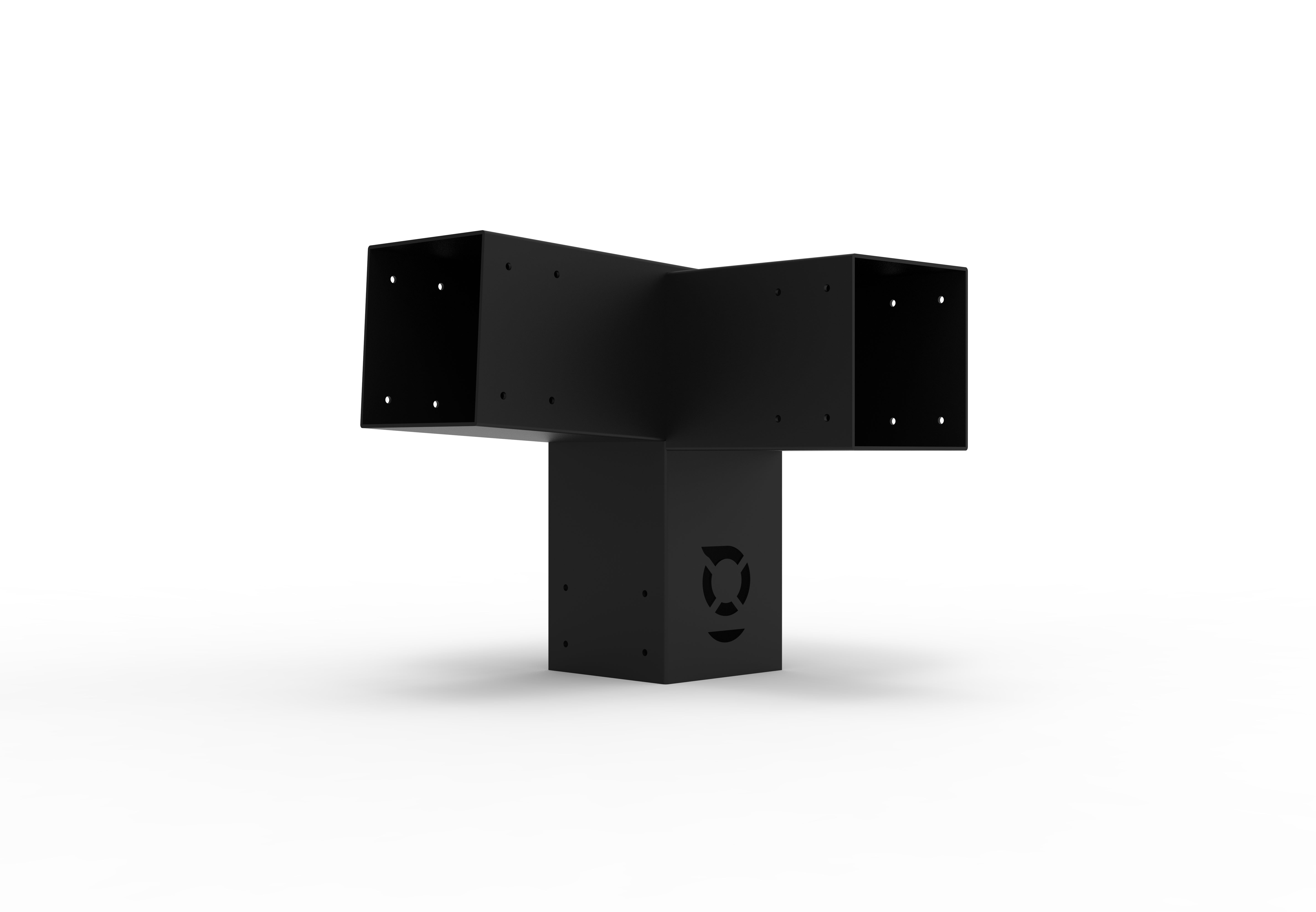 3 WAY CORNER SLOPING BRACKET (LEFT HAND) (MAXI)