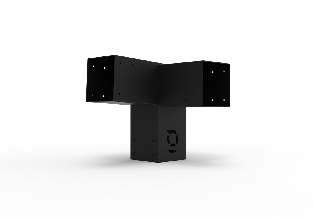 3 WAY CORNER SLOPING BRACKET (LEFT HAND) (MAXI)