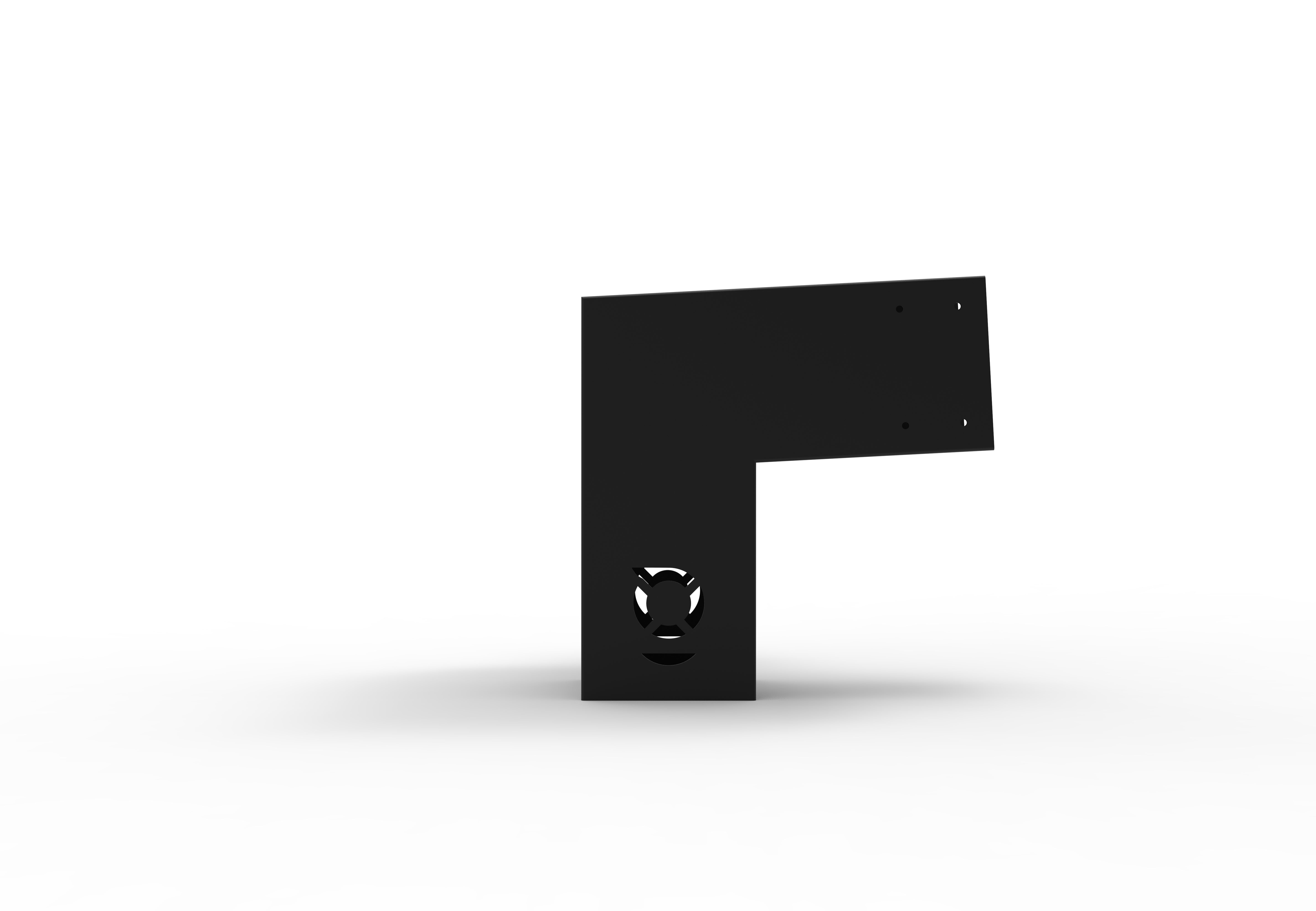 3 WAY CORNER SLOPING BRACKET (LEFT HAND) (MAXI)