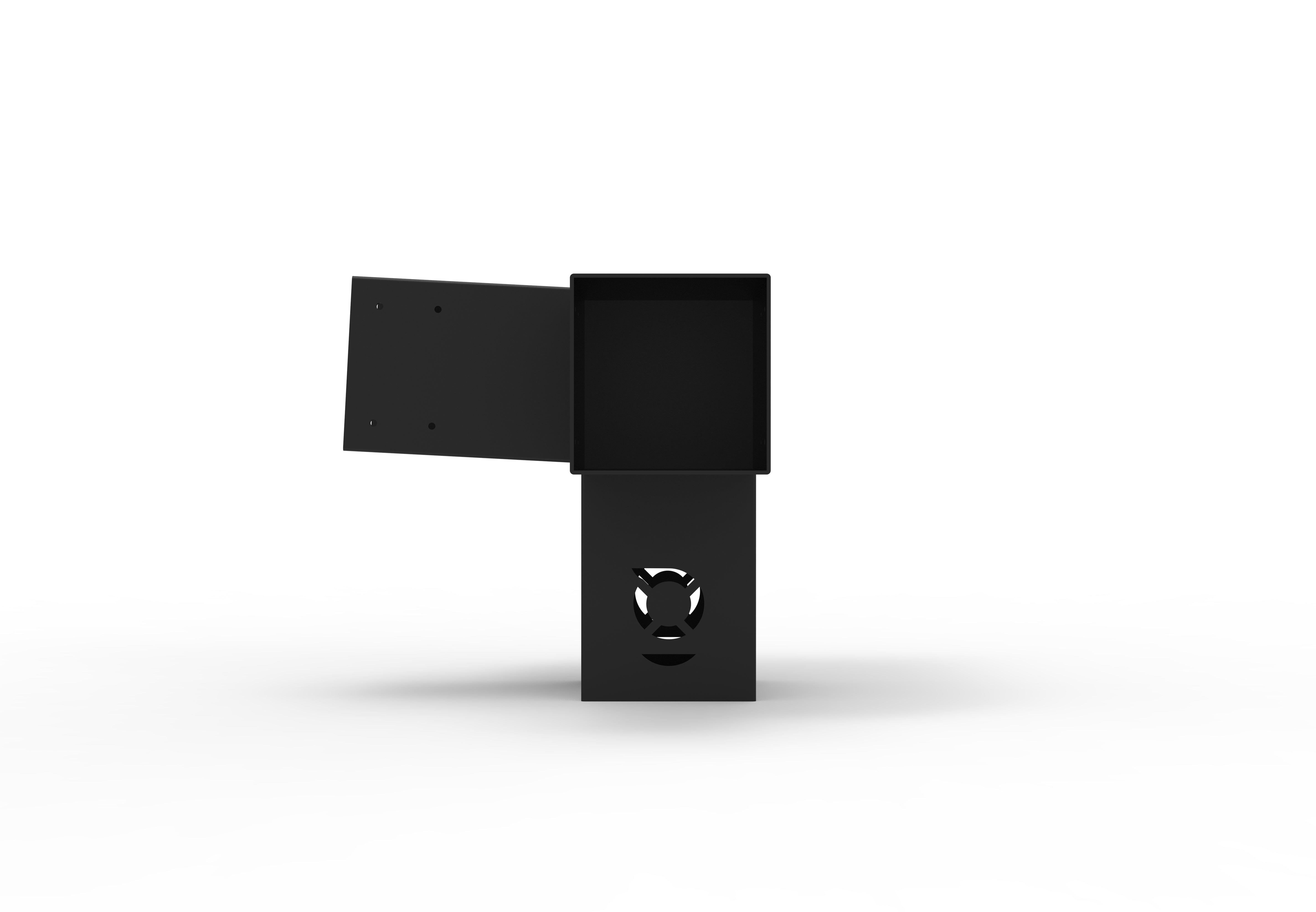 3 WAY CORNER SLOPING BRACKET (LEFT HAND) (MAXI)