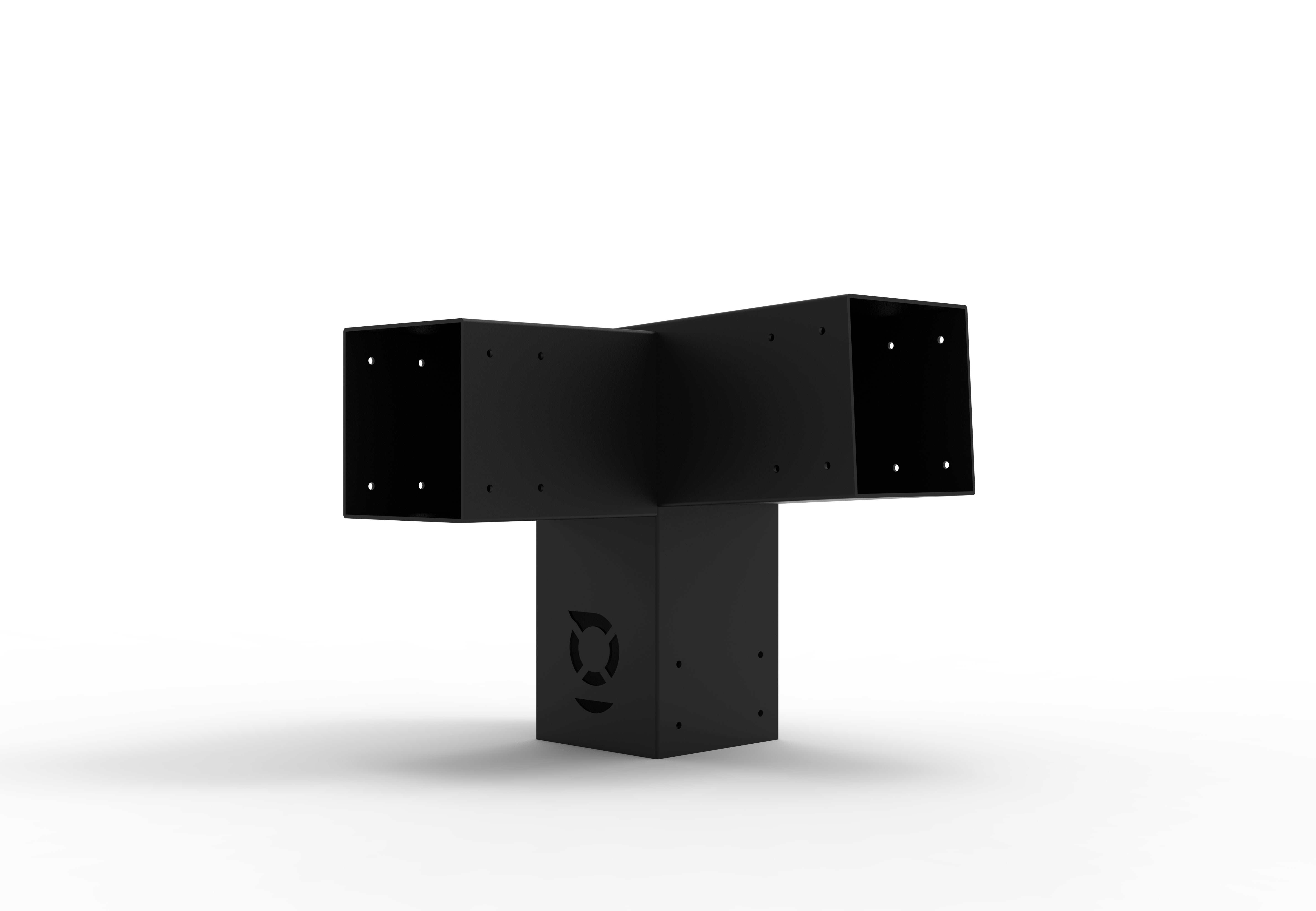 3 WAY CORNER SLOPING BRACKET (RIGHT HAND) (MAXI)