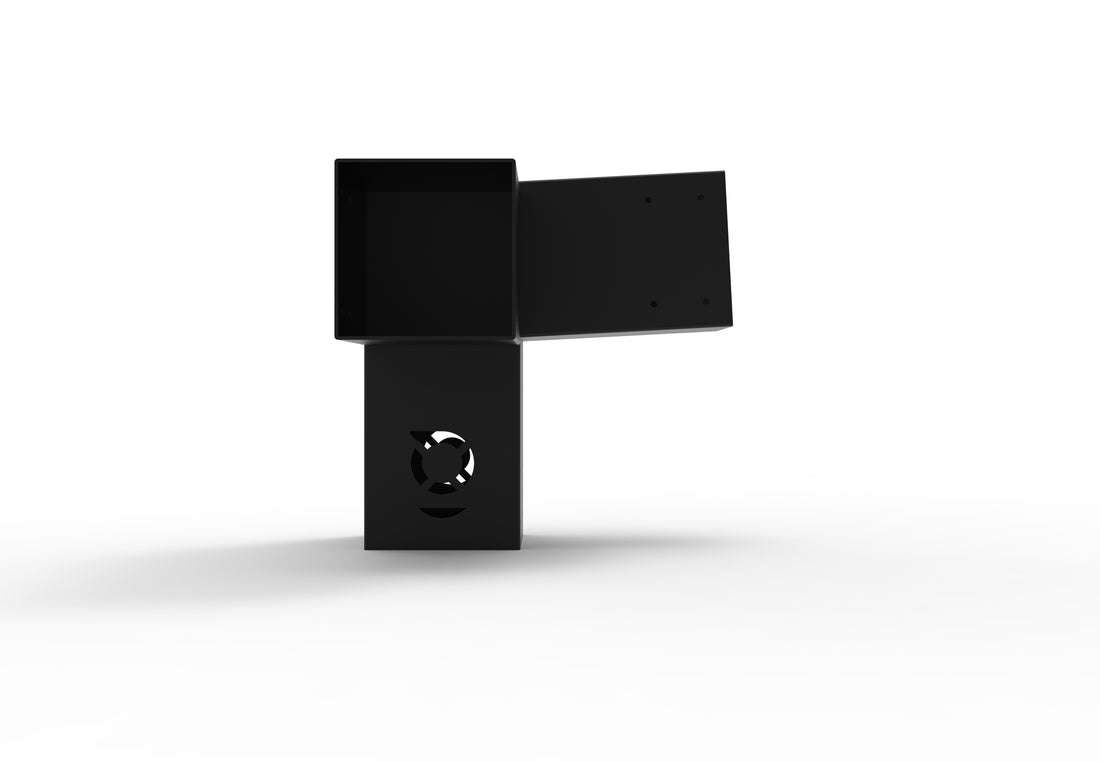 3 WAY CORNER SLOPING BRACKET (RIGHT HAND) (MAXI)