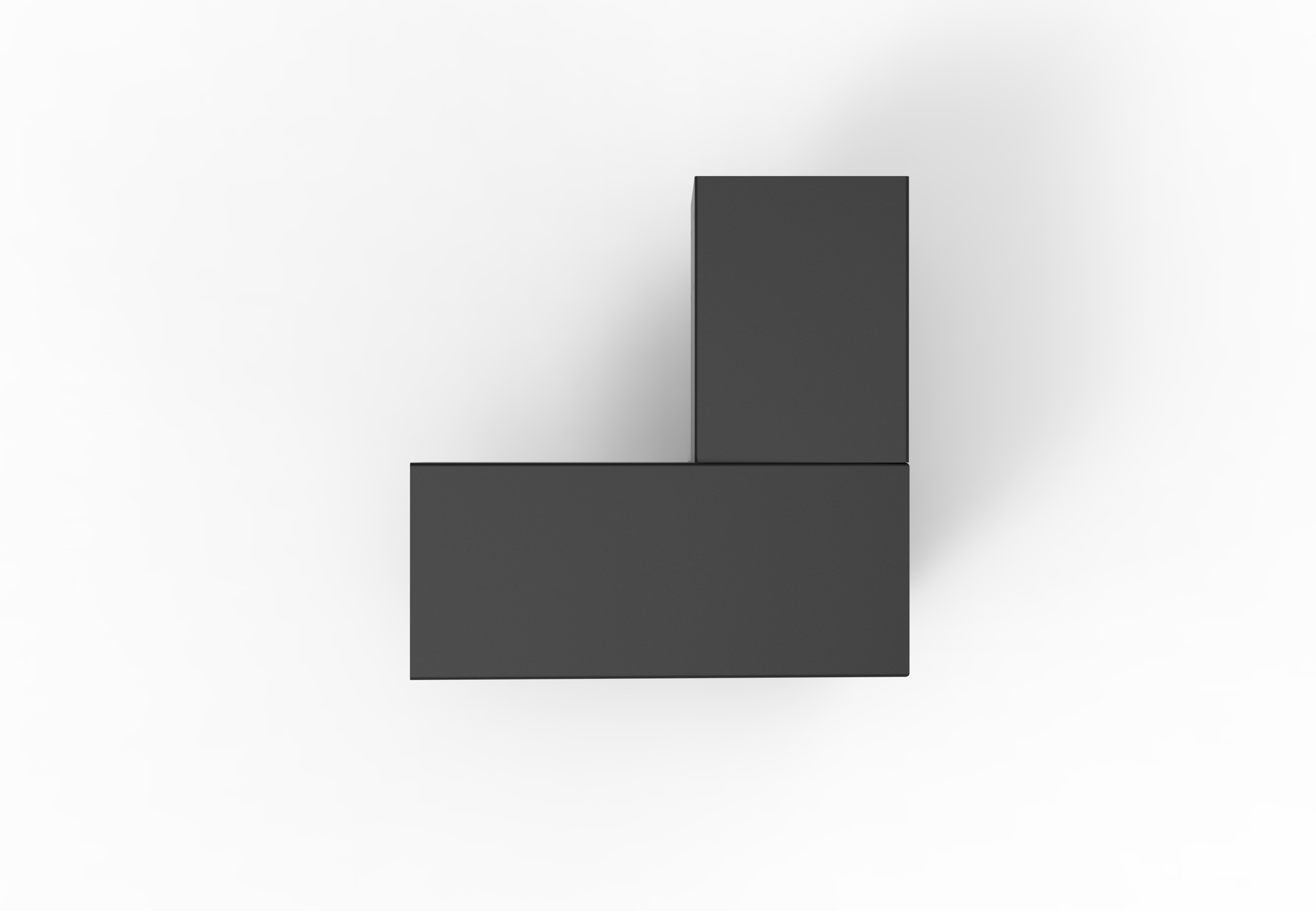 3 WAY CORNER SLOPING BRACKET (RIGHT HAND) (MAXI)