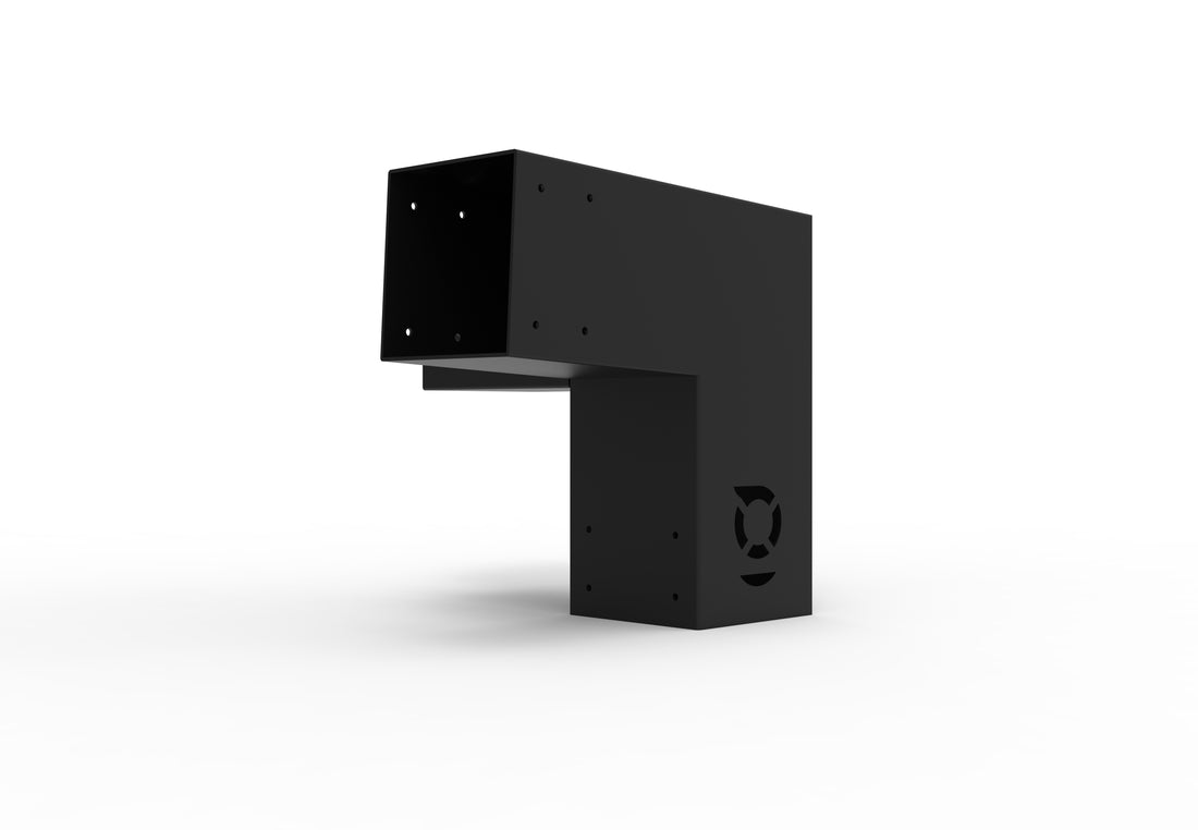 3 WAY CORNER SLOPING BRACKET (RIGHT HAND) (MAXI)