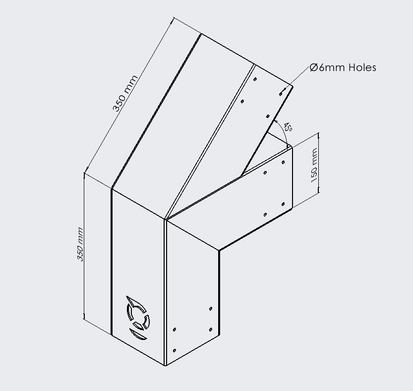 3 Way Pitch Bracket (Maxi)
