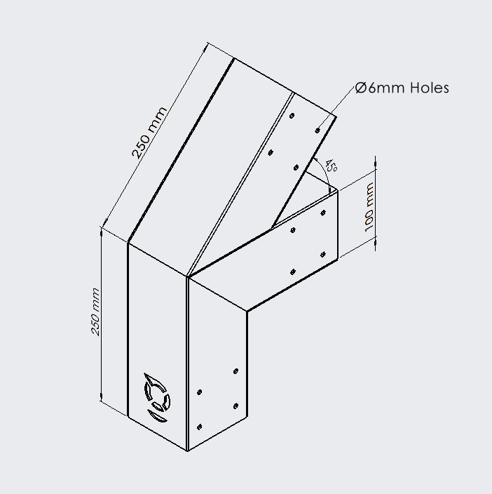 3 Way Pitch Bracket (STD)