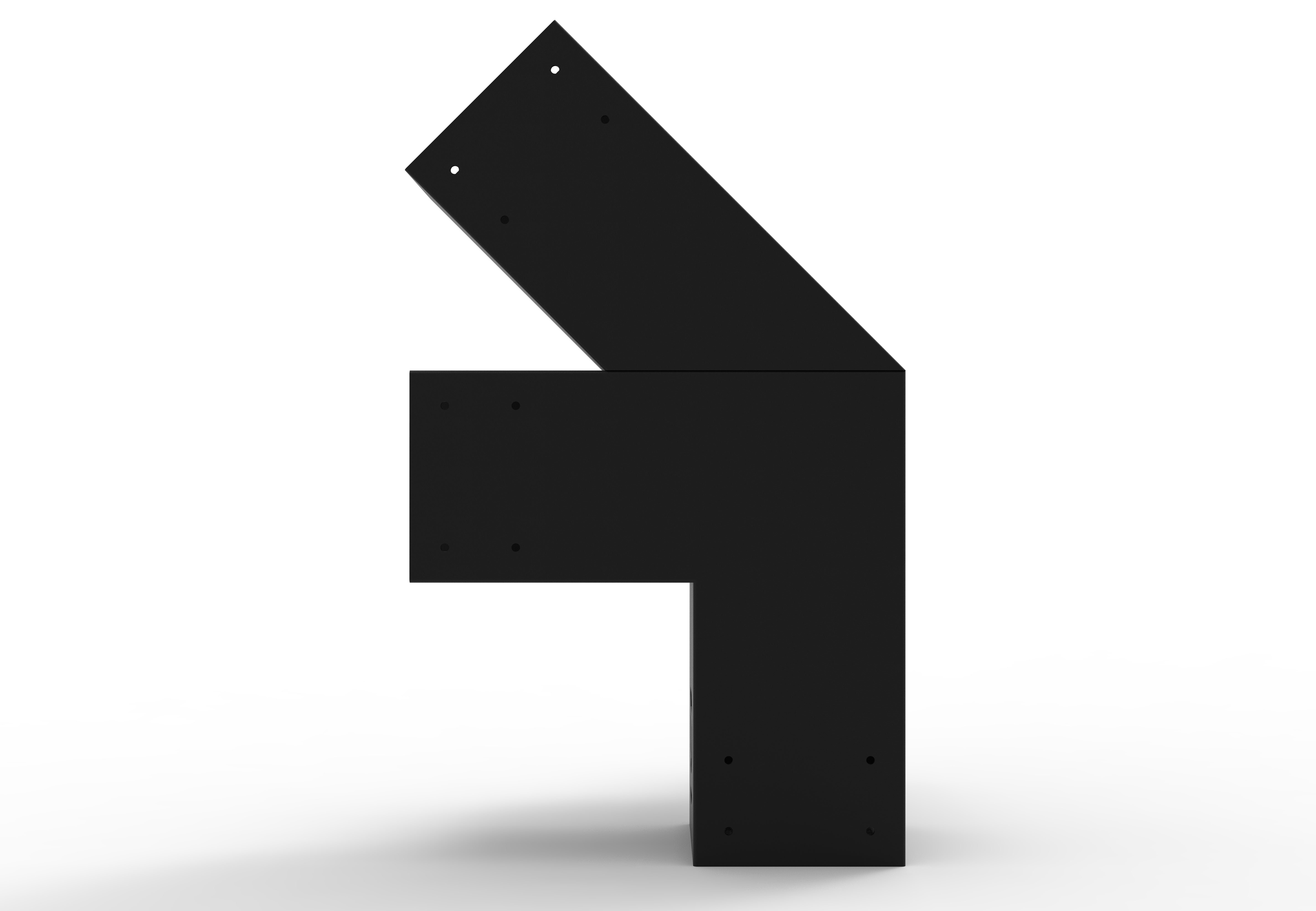 4 Way Corner Bracket (Right Hand) (Maxi)