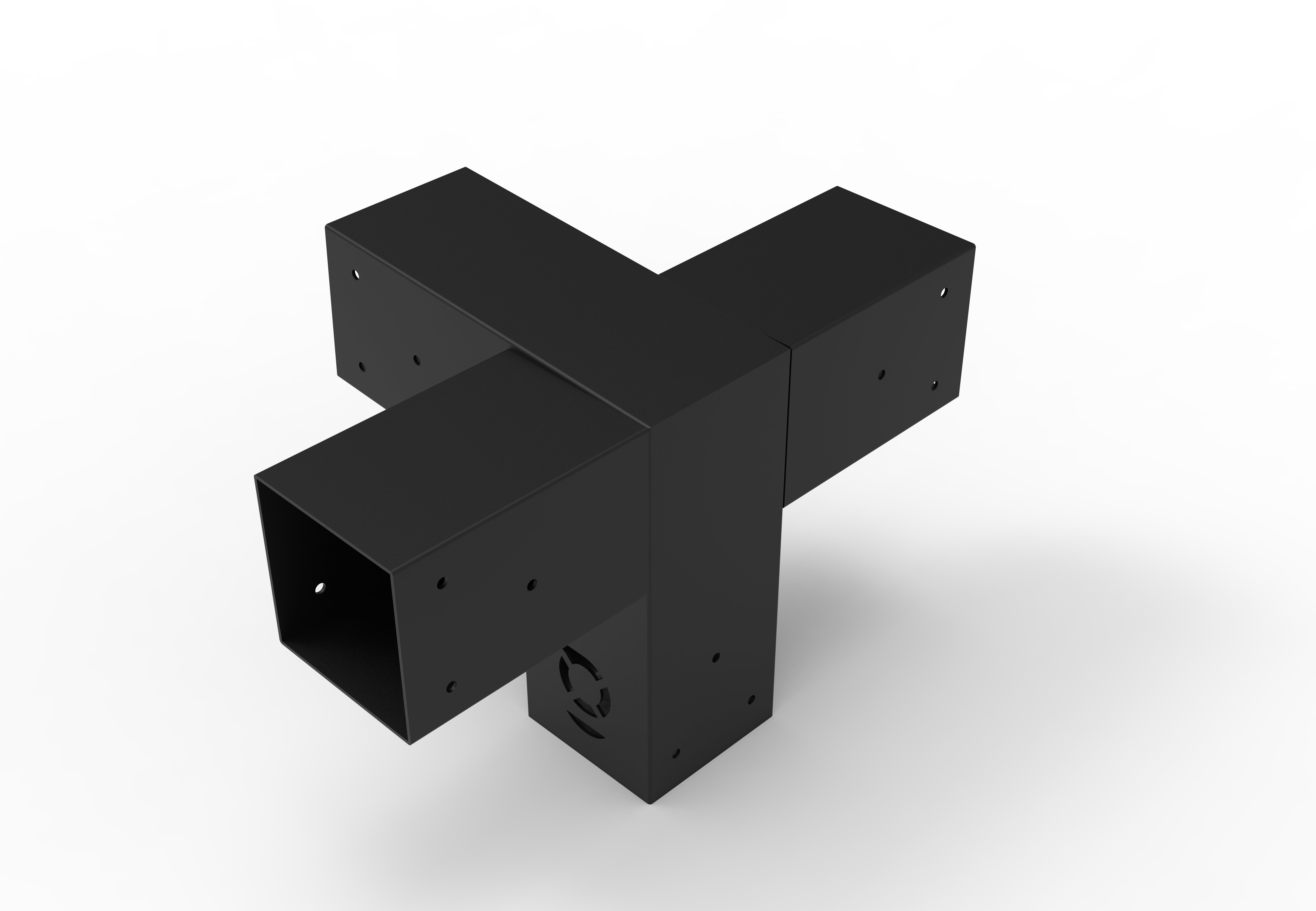 4 WAY MID SPAN SLOPING BRACKET (STD)