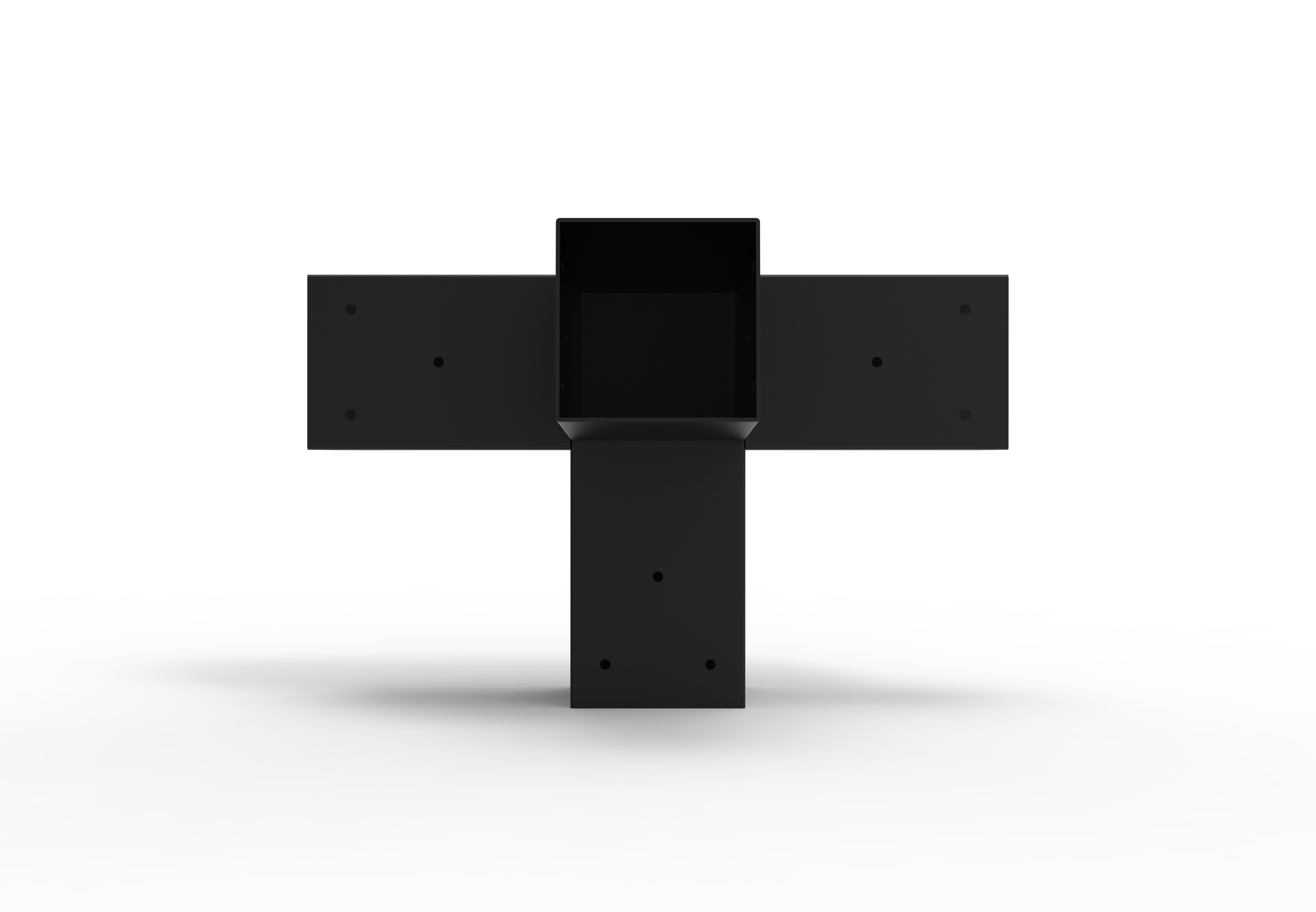 4 WAY MID SPAN SLOPING BRACKET (STD)