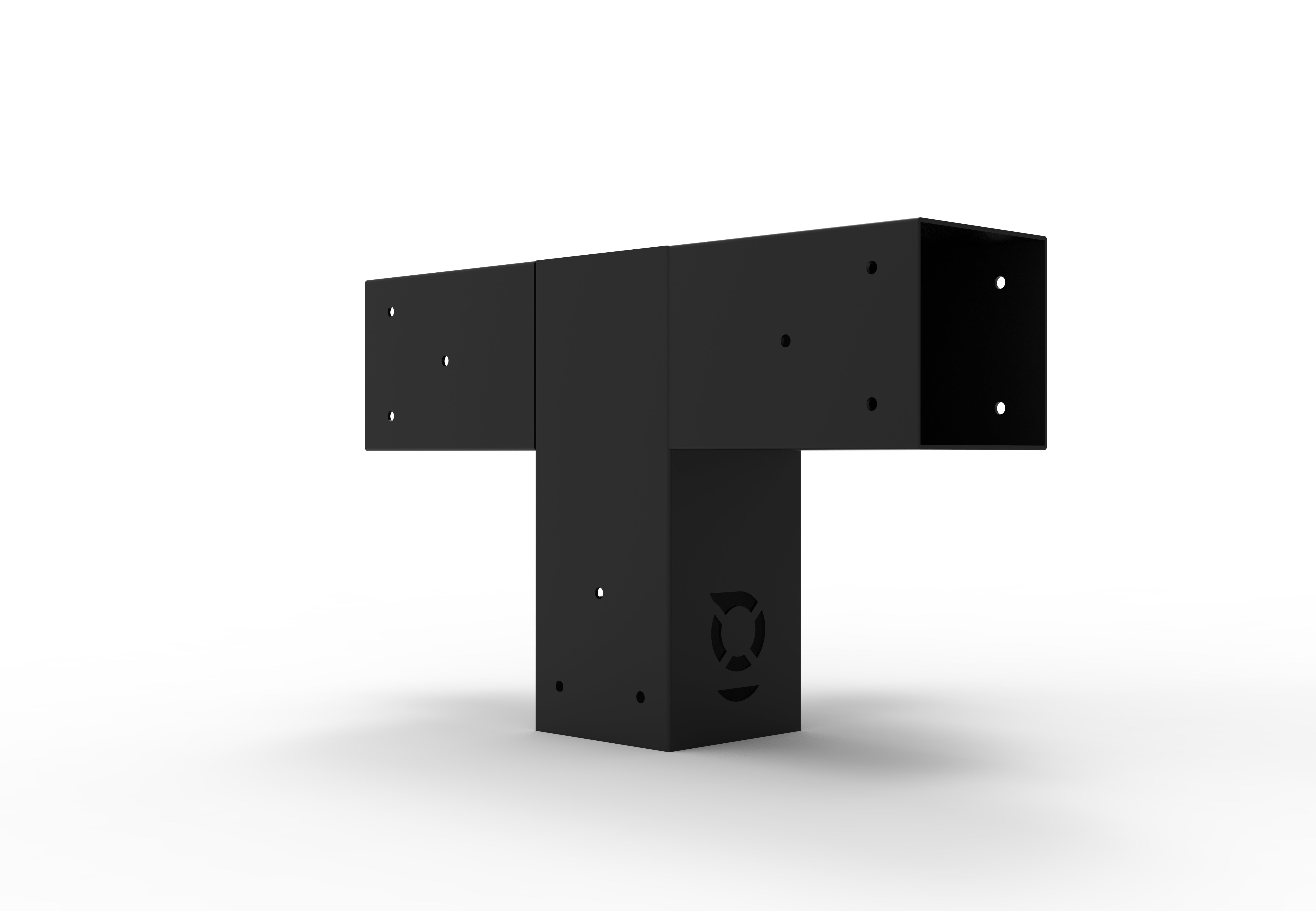 4 WAY MID SPAN SLOPING BRACKET (STD)