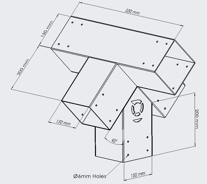 5 Way Pitch Bracket (Maxi)