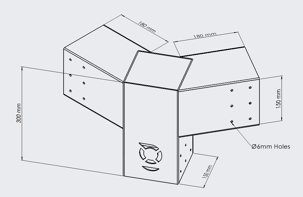 Hexagon Bracket (Maxi)