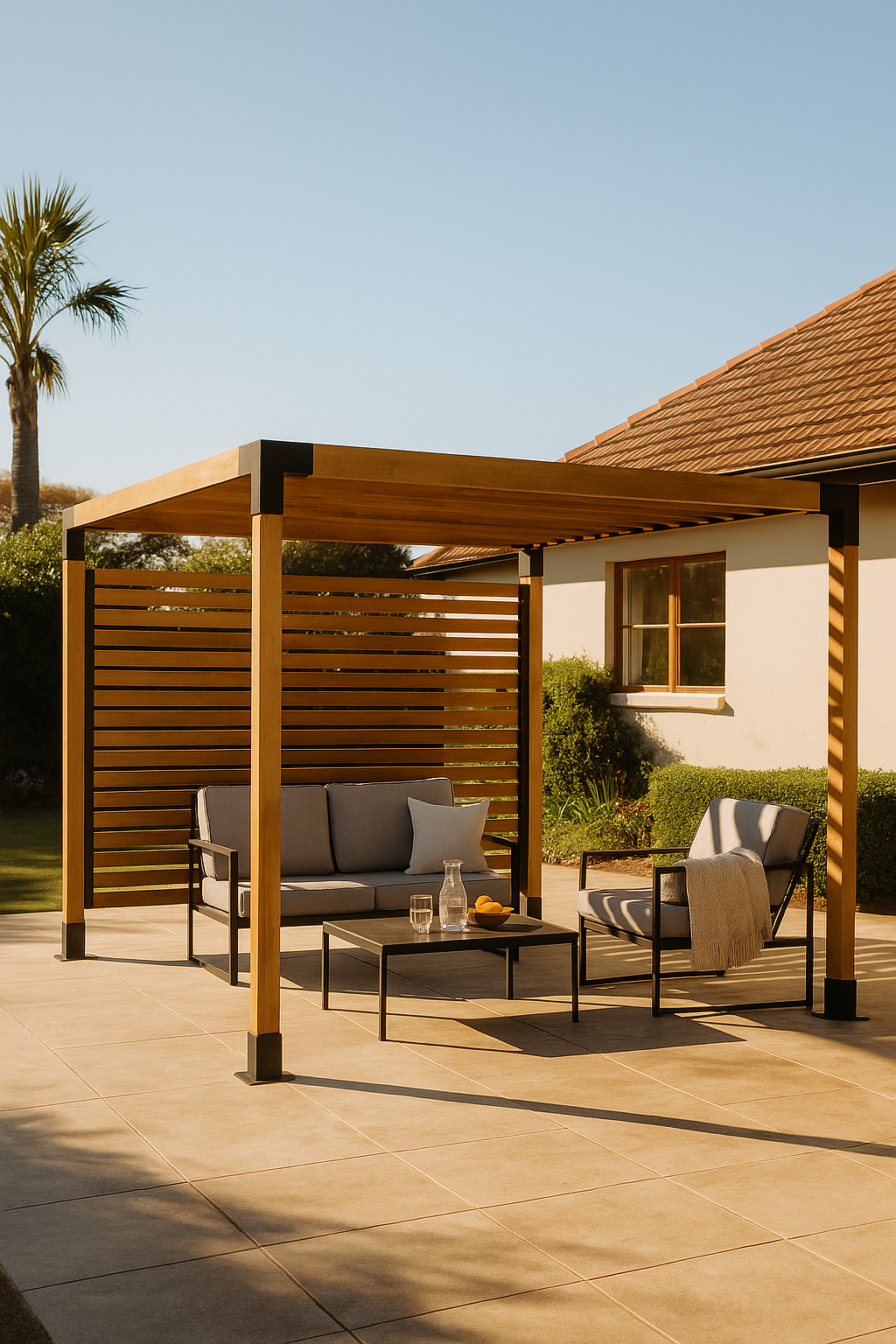 OG Single Pergola Kit Render