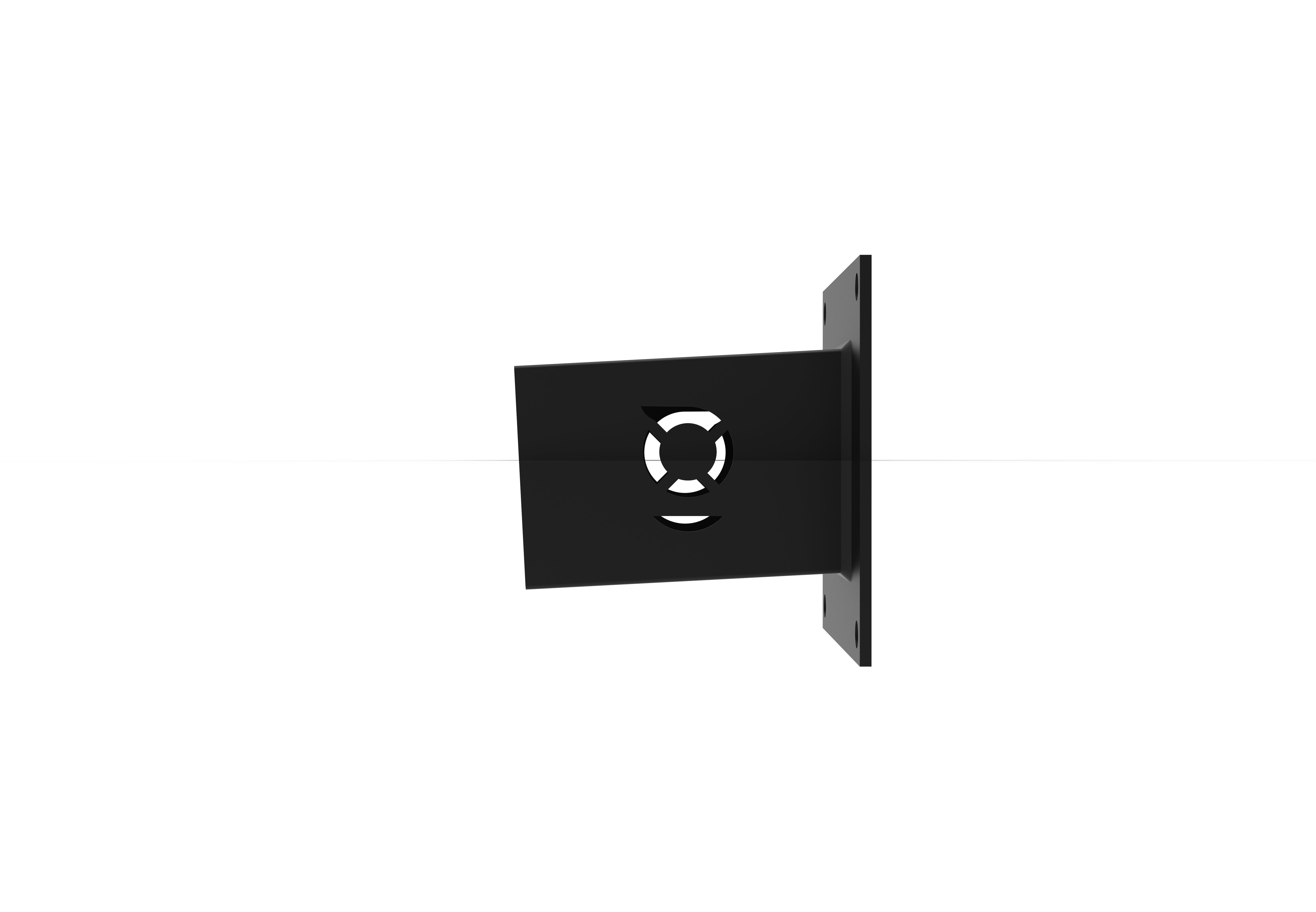 WALL MOUNT SLOPING BRACKET (STD)